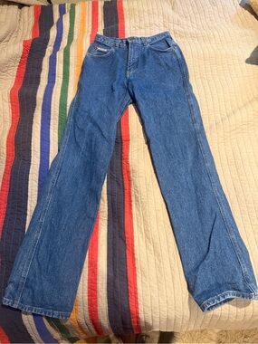 Men's Bootcut Denim Jeans in Blue